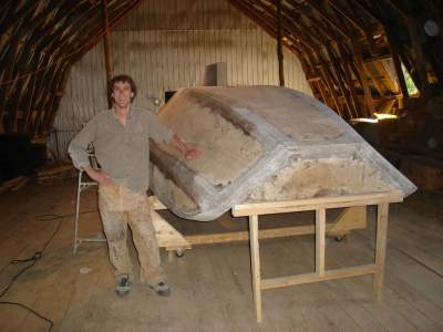 installing the centerboard box